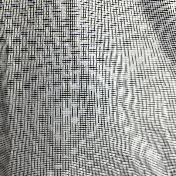 NWT Egara Men's Button Up Dress Geometric Non-Iron Slim Fit Stretch Size XXL - Picture 7 of 9